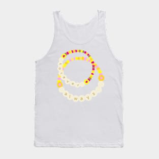 Forever & Always Friendship Bracelet Tank Top